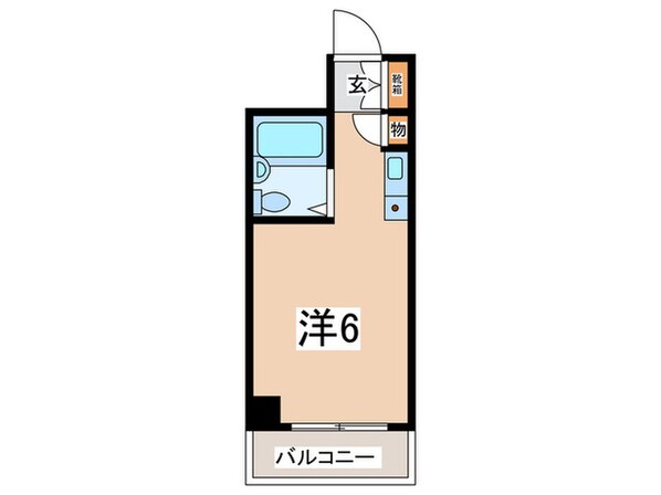 ﾗｲｵﾝｽﾞﾏﾝｼｮﾝ相模原第8(608)の物件間取画像